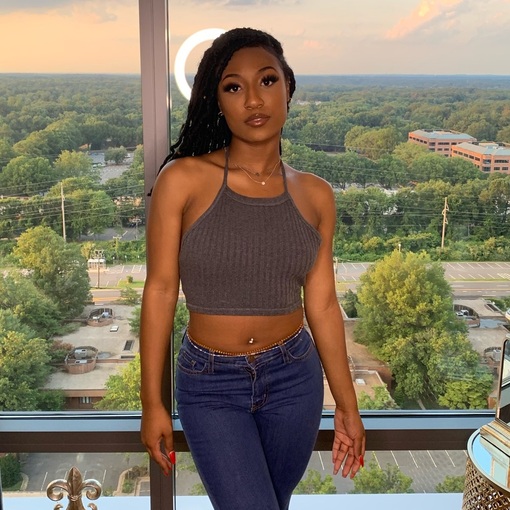 Charcoal Halter